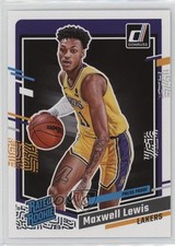 2023-24 Panini Donruss Rated Rookie Silver Press Proof Maxwell Lewis #235 uk2