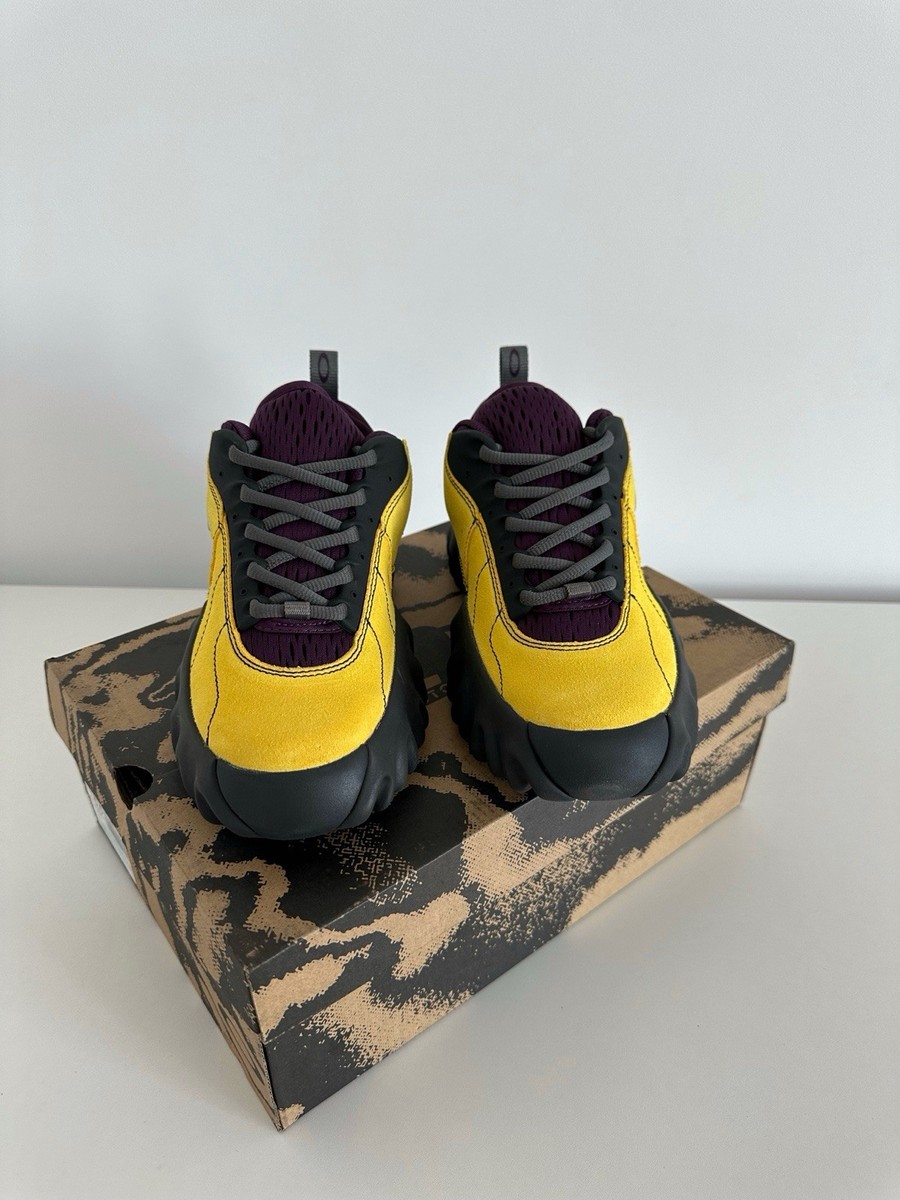 Oakley Factory Team x Brain Dead Chop Saw Yellow Lemon Sneakers
