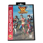 VR Troopers Sega Genesis W/Box No Manual Tested Works