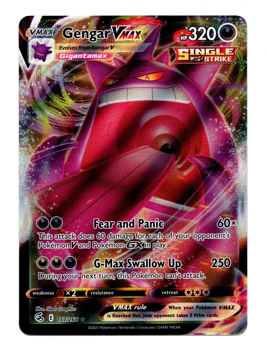 Карты Gengar VMAX Pokémon TCG - огромный выбор по лучшим ценам | eBay