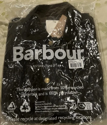 Brand New BNWT BARBOUR  ASHBY WAX Cotton Jacket Coat in Olive XXL  image 2