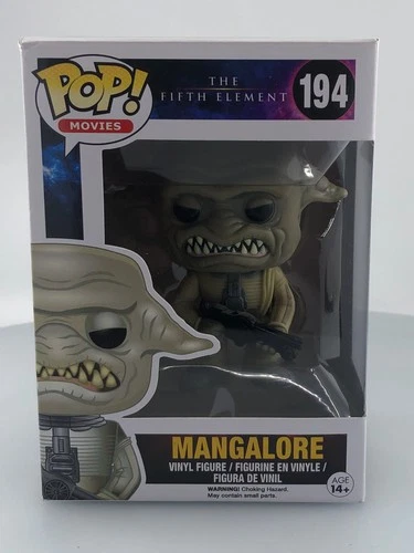 Funko POP! Movies The Fifth Element Mangalore #194 Vinyl Figure DAMAGED BOX