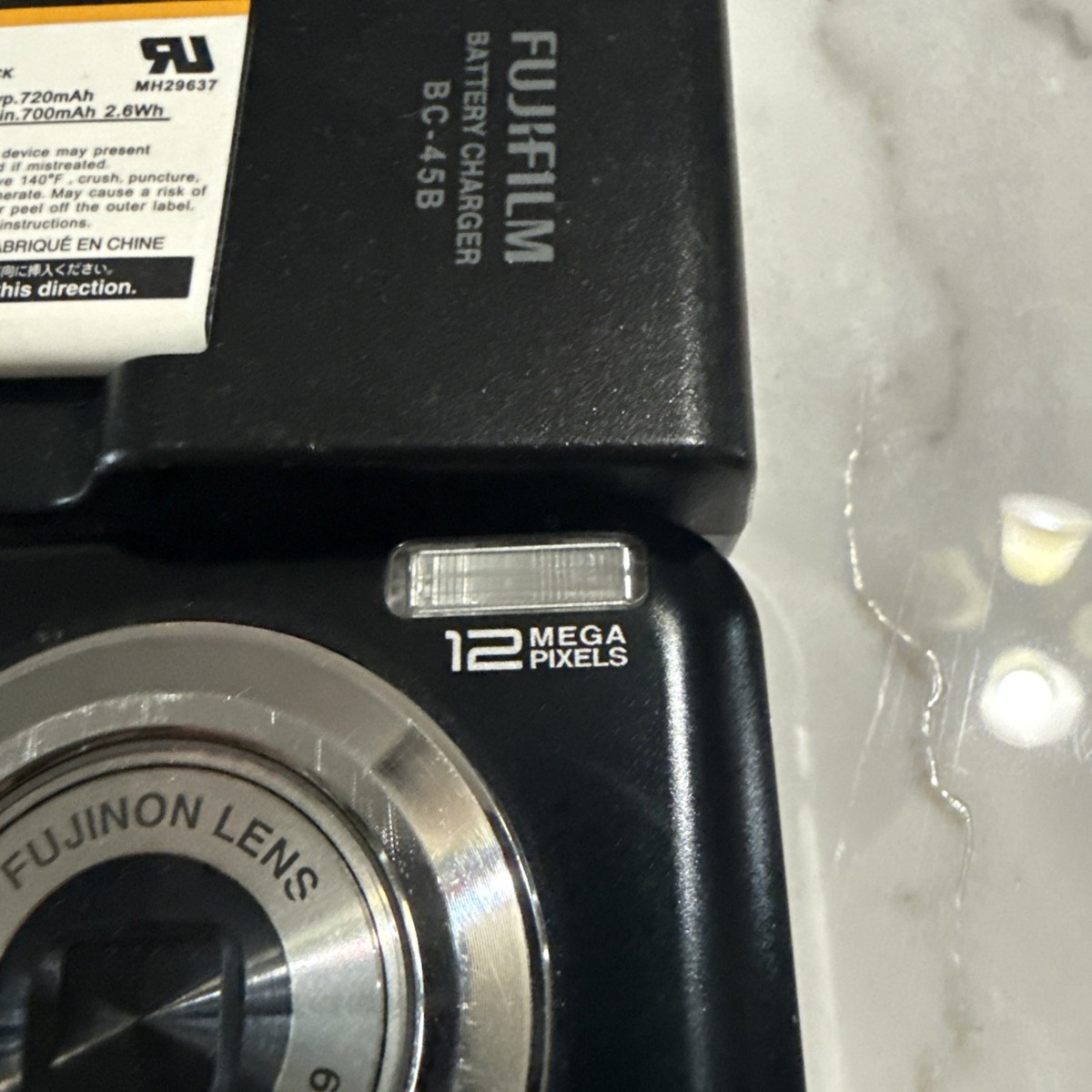 Fujifilm FinePix JV100 12.2MP Digital Point Shoot Camera W Battery 