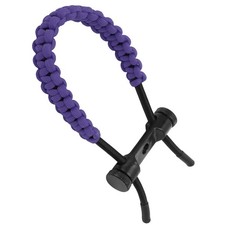 (Purple)Archery Wristing Bow Wrist Strap Braided Compound Bow Cord Rope|