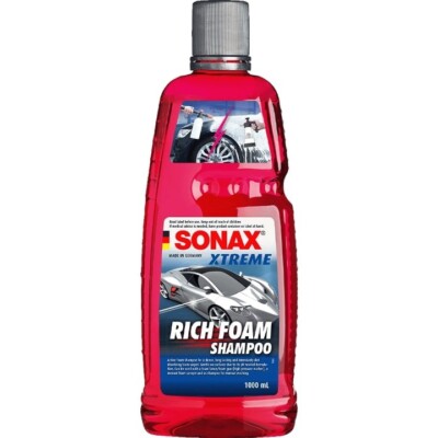 Sonax Rich Foam Shampoo - best car detailer for car cleaning and hand car wash