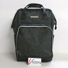 NEW BananaFish Midi Backpack Diaper Bag  Dark Gray Heather  10 Pockets