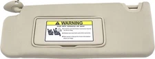 NEW for 2009-2014 Acura TL Sun Visor Driver Side (tan)