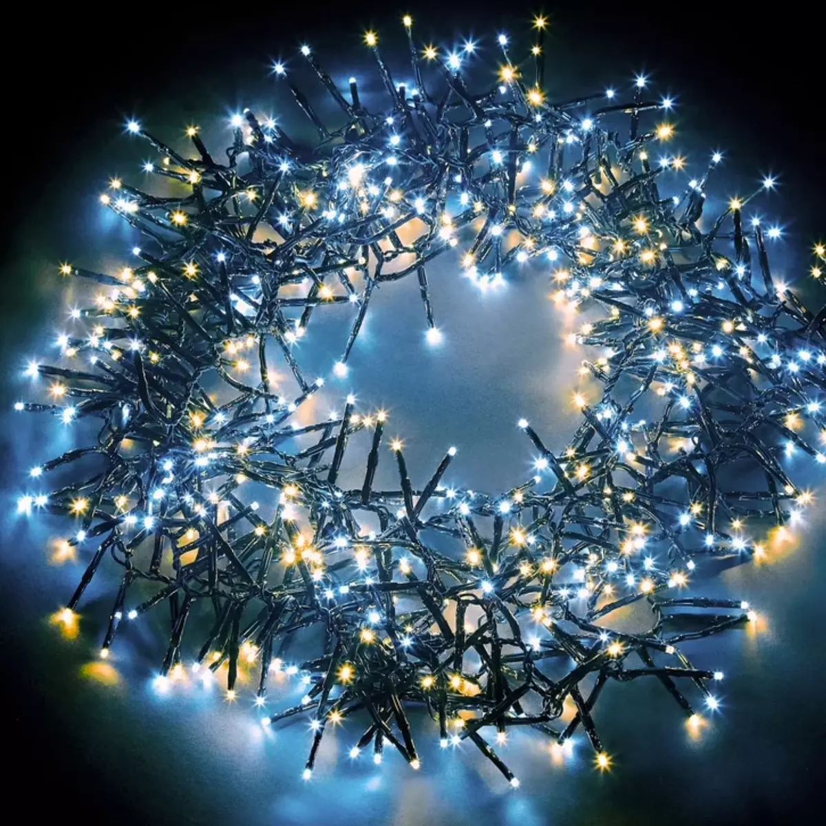 Christmas String Lights 100 LED Cool Warm White Home Decoration Multi Fun 10m