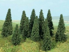 Heki 2196 Tannen 100 Stecktannen 5 - 7 cm Spur H0 / TT / N Neu + OVP