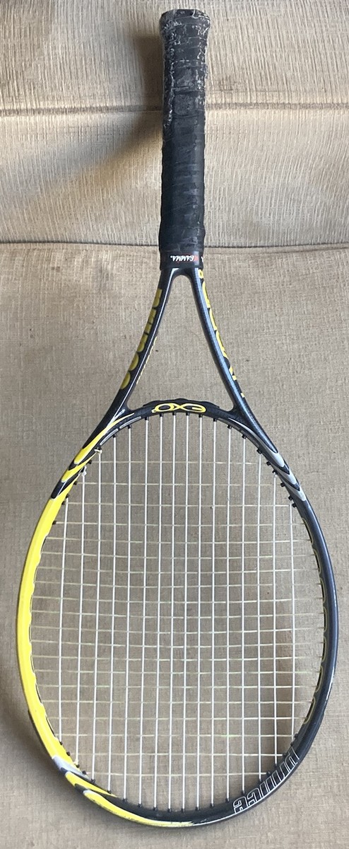 prince EXO3 GRAPHITE 100S グリップ2 Prince EXO3 Graphite Green Tennis Racquet 4” Grip 100sq inch