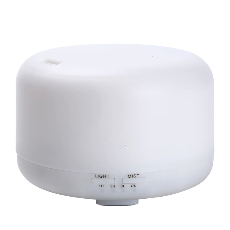 500mL Ultrasonic Aroma Diffuser – 7 LED Colors – Remote Control – USB Powered Humidifier-466822
