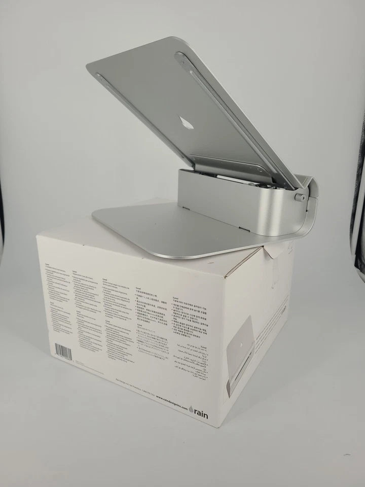 Soporte para portátil Rain Design iLevel 2 altura ajustable aluminio Foto 4 de 4