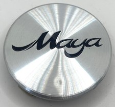 T741 Maya Black Silver Wheel Center Cap T741 Maya Black Silver Wheel Center Cap