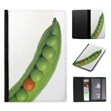 PASSPORT ITINERARY ORGANIZER|CUTE SNOW PEA EDIBLE POD PEA