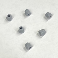 6 Baldwin Spinet Piano Nylon Lifter Wire Finger Nuts