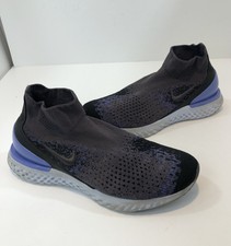 rise react flyknit thunder grey