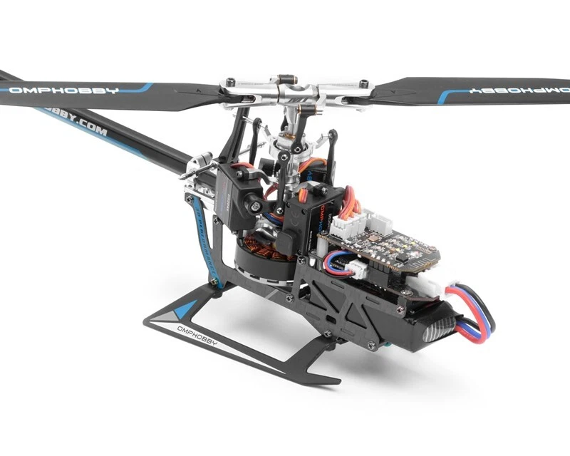 OMP Hobby 3D Micro Helicopter M1 EVO BNF White OSHM0030 modellismo - Imagen 2 de 4