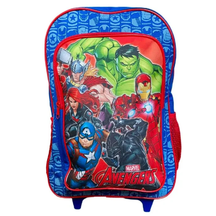 Marvel Avengers Super Hero Niños Plegable Trolley Equipaje de Mano Bolso Viaje Escolar