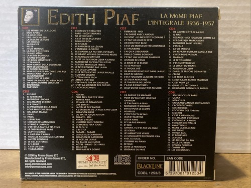 Édith Piaf: La Mome Piaf L'Integrale 1936-1957 CD! 8 CD 179 Tracks! Mint! - Picture 13 of 18