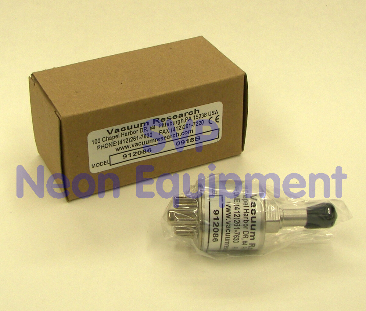 TELEDYNE HASTINGS DV-6M VACUUM GAUGE TUBE PUMP REPLACEMENT EQUIVALENT VRC 912086