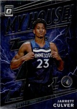 2019-20 Donruss Optic My House! Jarrett Culver Minnesota Timberwolves #19