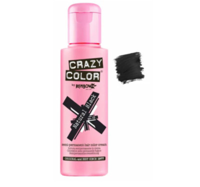 CRAZY COLOR Semi-Permanent hair  Color Cream 100ml ~Choose Color~