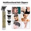 thumbnail 12 - Pro Real Zero Gapped Cordless T-Outliner Clipper Electric Trimmer Wireless Hair