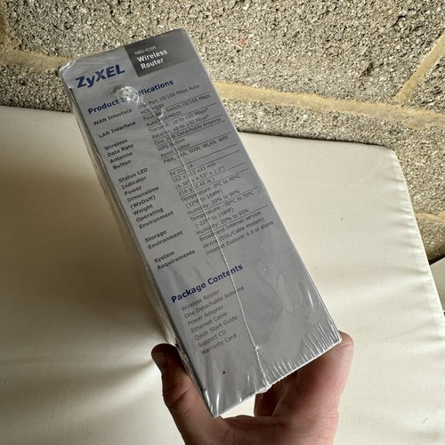 ZyXEL Communications NBG416N 150 Mbps 10/100 Wireless N Router Brand New Sealed - 第 3/4 張圖片