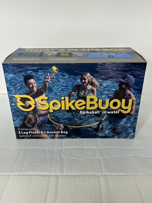Spikebuoy Spikeball In Water Accessory (5 Leg Floats & 1 Anchor Bag) Pool Beach