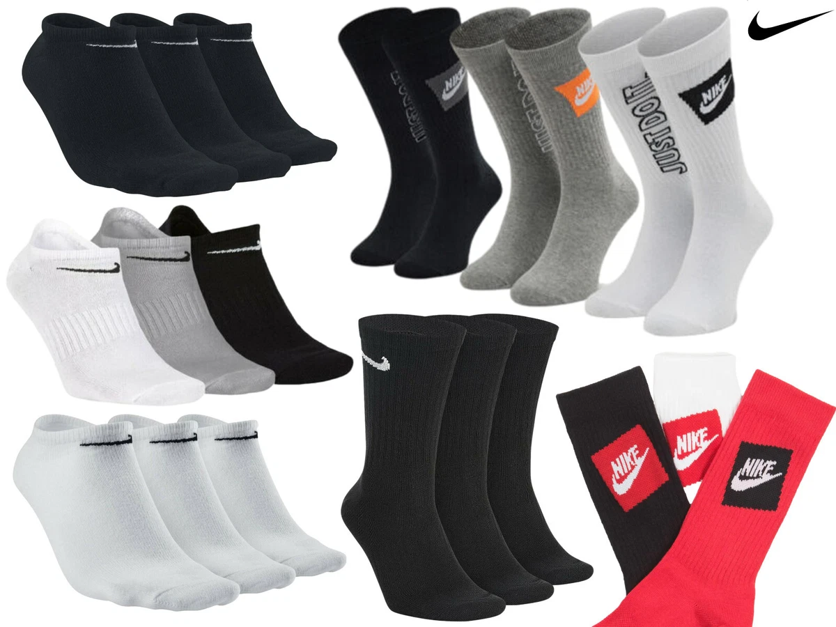 Nike Everyday Cushion Low Training Socks (3 pares), calcetines