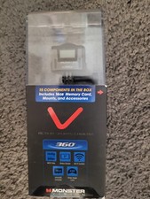 Monster Action Sports Camera - Comes with 15 Compartments - NEW