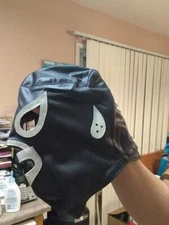 blue diamond pro grade wrestling mask