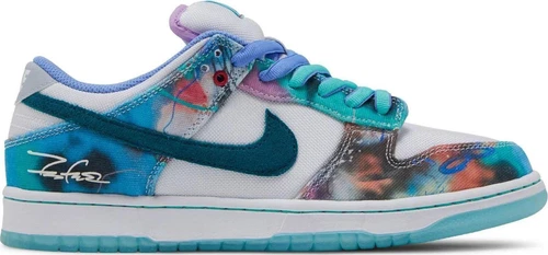 Nike Futura Laboratories x Dunk SB Low Bleached Aqua