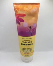 BATH AND BODY WORKS FOREVER SUNSHINE BODY CREAM 8 OZ