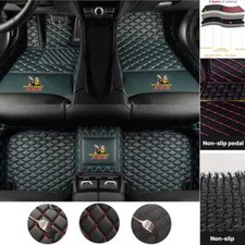 For Dodge Scat Pack Car Floor Mats Waterproof Carpets Cargo Custom Slips Auto