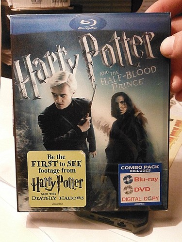 OOP/HTF NEW/SEALED BLU/DVD HARRY POTTER & HALF BLOOD PRINCE LENTICULAR COVER SET - Foto 2 di 10