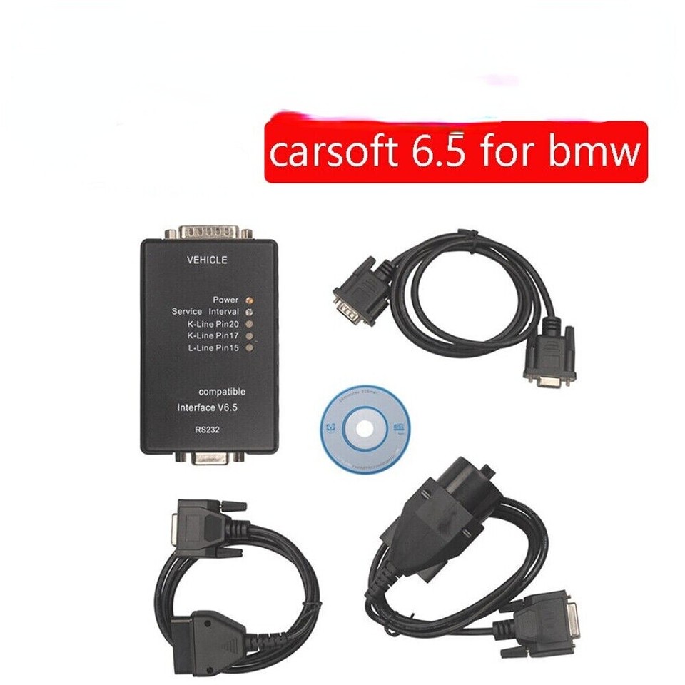 Diagnostic Scanner For BMW Carsoft 6.5 E30/ E31/E32/E34/E36/E38/E39/E60 ...
