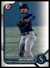 Noelvi Marte 2022 Bowman #BP-63 Prospects Seattle Mariners