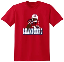 Rhamondre Stevenson New England Patriots Long Short Sleeve T-Shirt