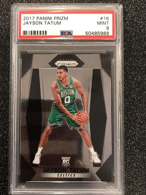 PSA鑑定済ルーキーカード JAYSON TATUM RC PRIZM テイタム Jayson