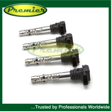 Premier 4X IGNITION COIL PACK FOR SKODA OCTAVIA 1997-2010 SUPERB 2001-2008 MFPC2
