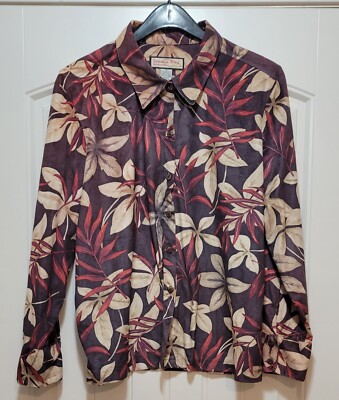 Women's Jamaica Bay Discover Paradise Hawaiian Shirt Size XL
