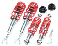 TA Technix Gewindefahrwerk + 2 Domlager VA Audi A4 B5 Quattro SPORT-FAHRWERK