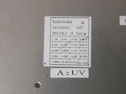 Backlit US Keyboard SN5121BLZ N2ABZY000464 DK-AC22CA01 for Panasonic Toughbook - Foto 3 di 3