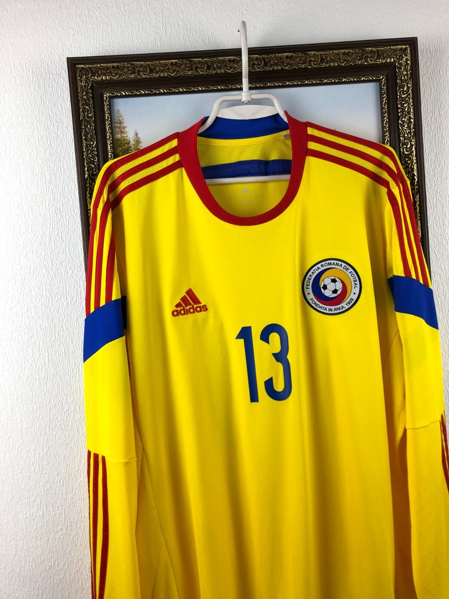 Romania football shirt 2013 Player Issue #13 Long Sleeve Adidas