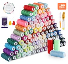 100 piezas hilo de coser hilo de máquina…
