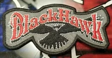 EMBROIDERED BLACKHAWK COUNTRY BAND PATCH (Please Read Ad)