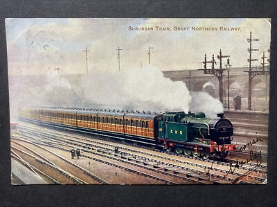 S-Bahn Great Northern Railway Vintage Postkarte P35