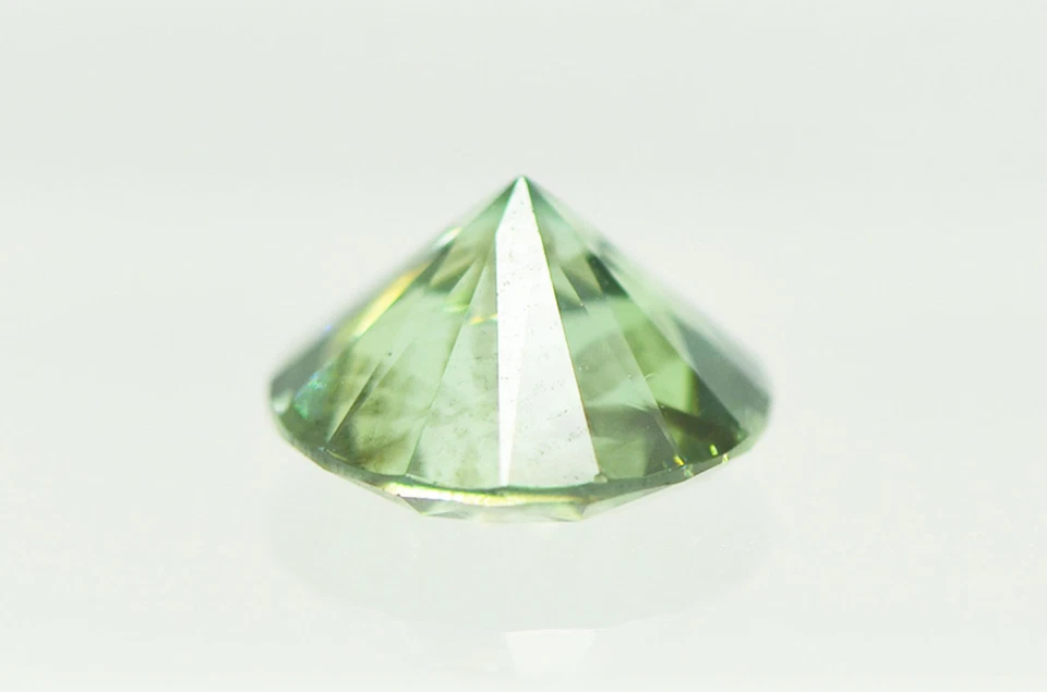 Green Diamond Round Shape Fancy Color 2 ct Natural VS2 Loose Certified Enhanced - Image 4 of 4
