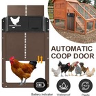 Automatische Hühnerstall Lichtsensor Tür Truthahn Gans Hühnertür Hühner Gans DE